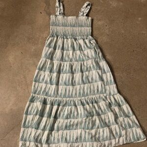 Marine layer medium womens dress tiered